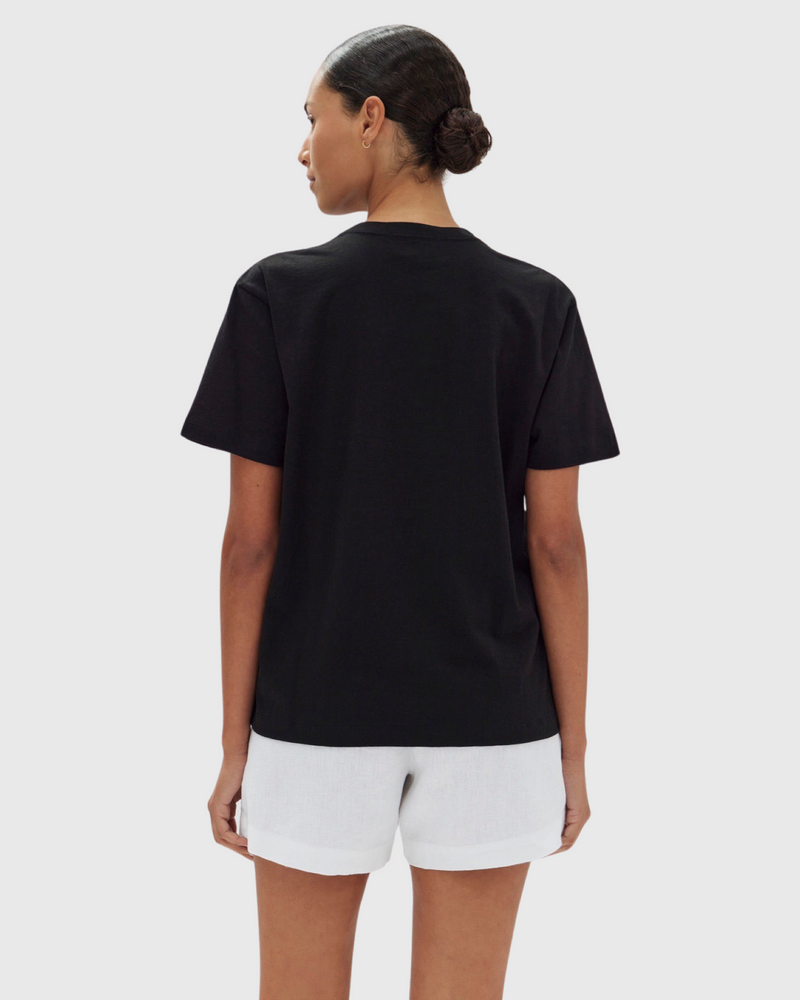 Organic Base Tee Black