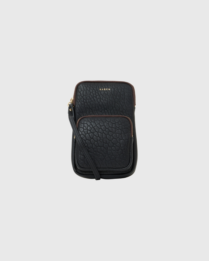 Nikko Pocket Phone Sling Black Bubble