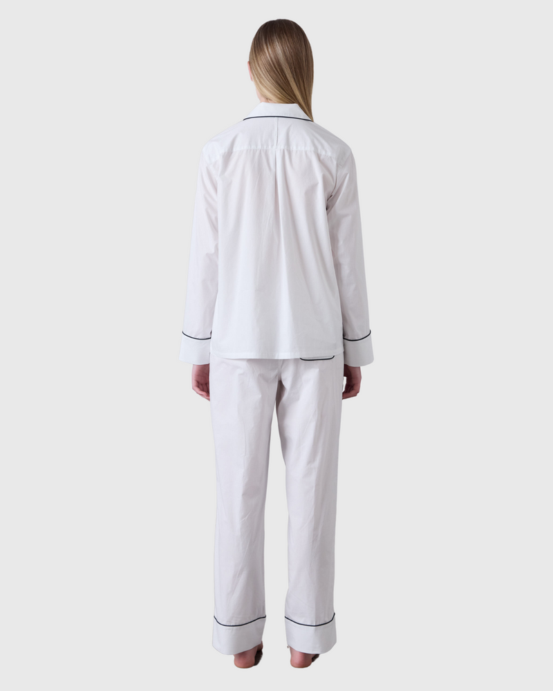 Arabella PJ Pant White