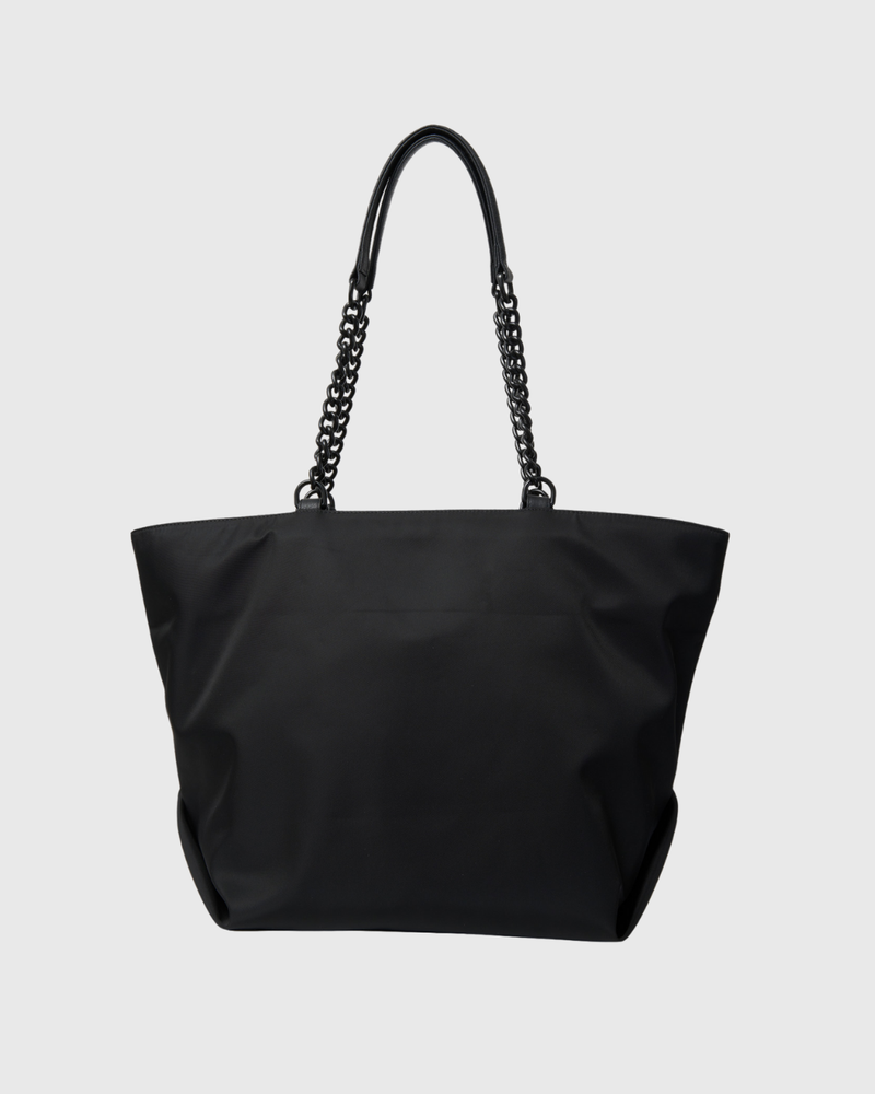 Porto Tote Black Recycled Nylon