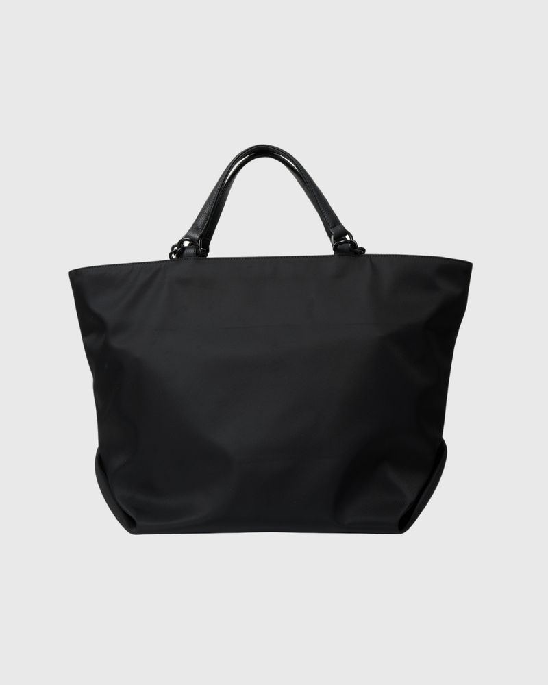 Porto Tote Black Recycled Nylon