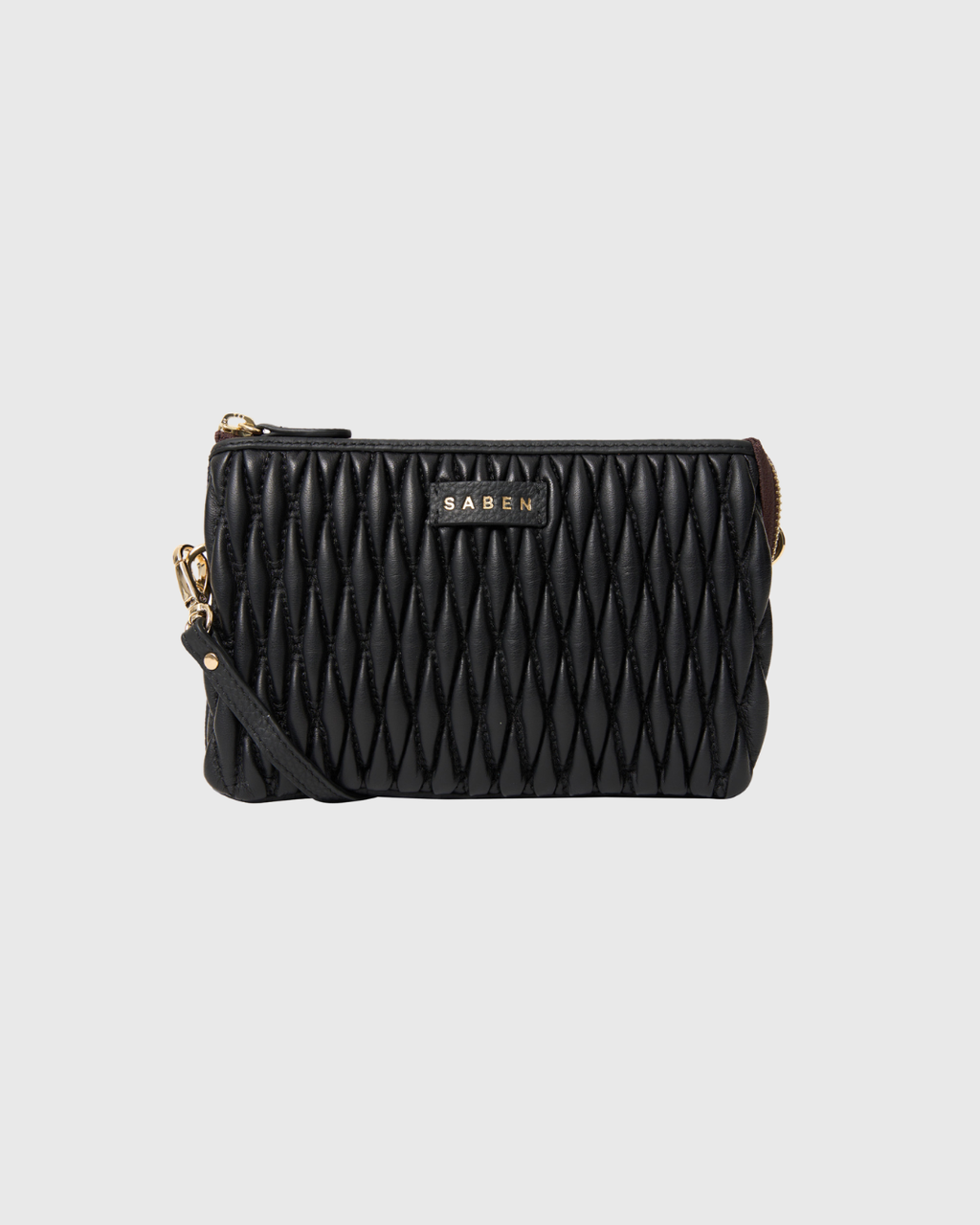 Tilly Crossbody Black Diamond Quilt