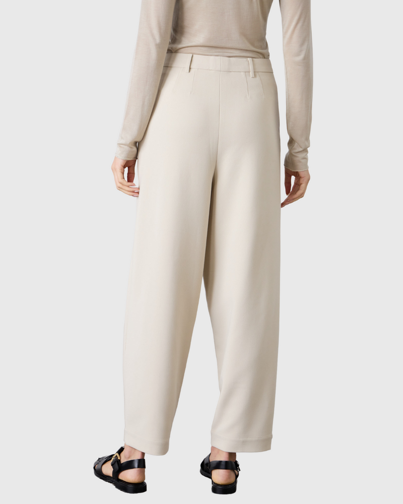 Britta Barrel Leg Trouser Bone