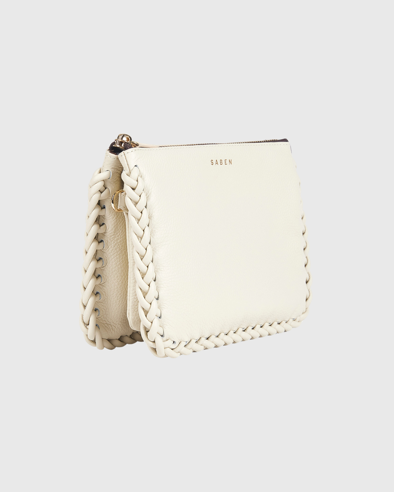 Tilly's Big Sis Crossbody Sand Plait Edge