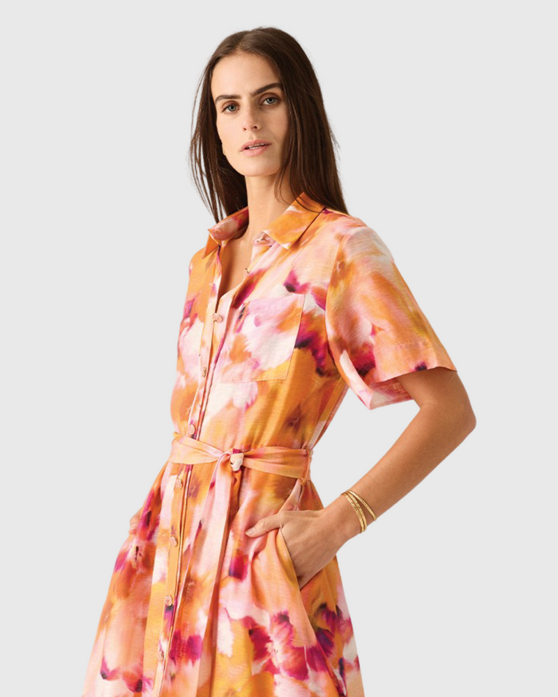 Rafaela Maxi Shirt Dress