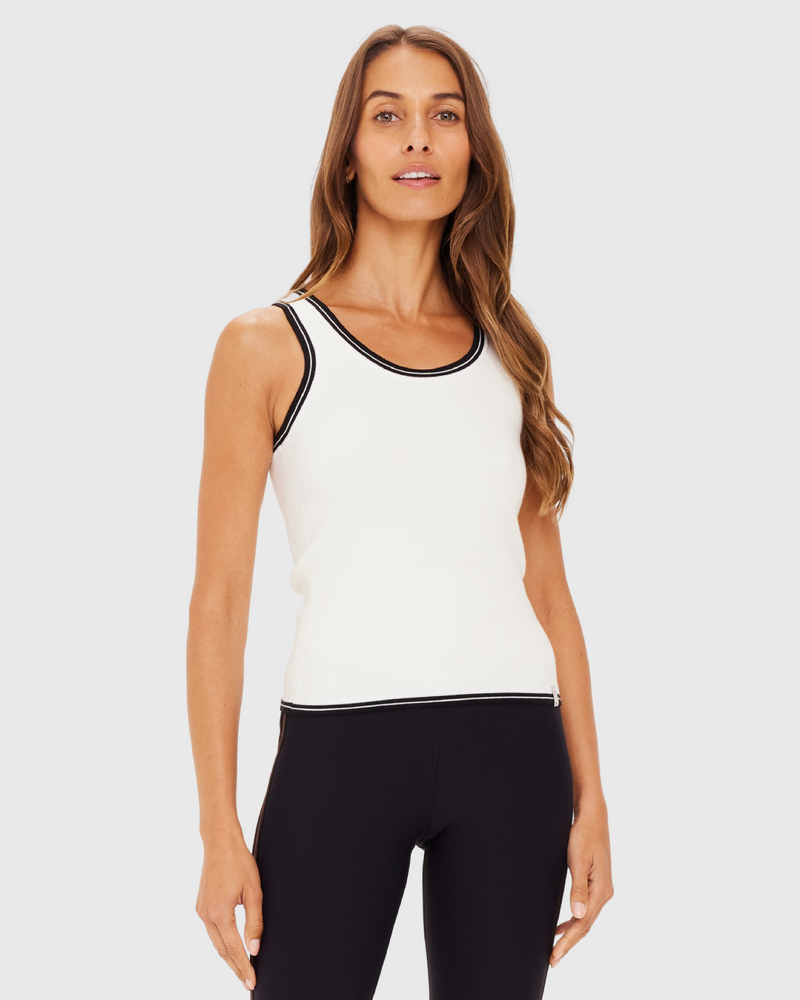 Alcaraz Raf Knit Tank Creme