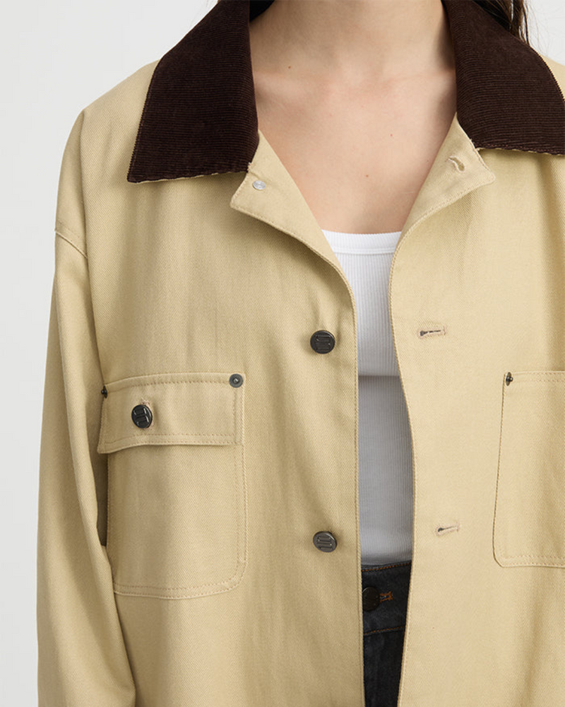 Louis Barn Jacket Cream