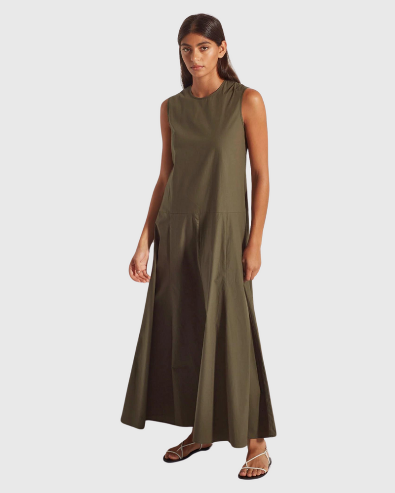 Symi Dress (Organic Cotton) Khaki