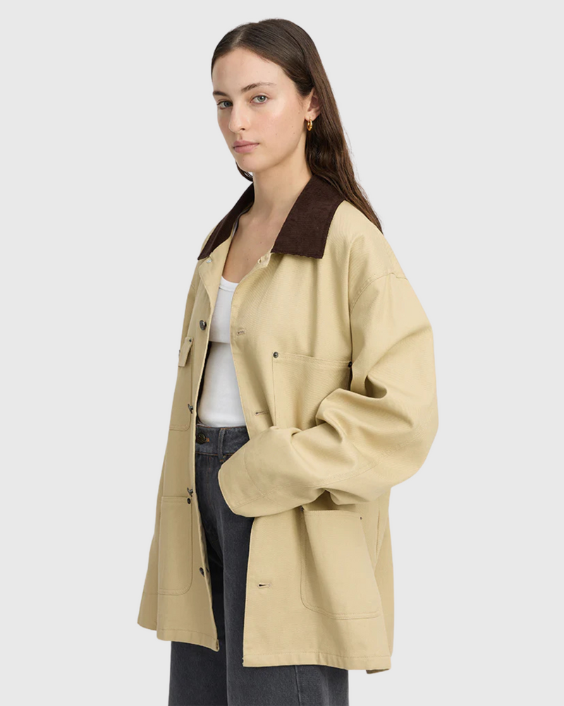 Louis Barn Jacket Cream