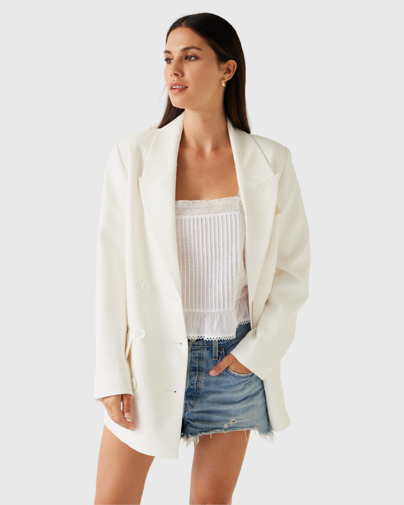 Dove Blazer Porcelain