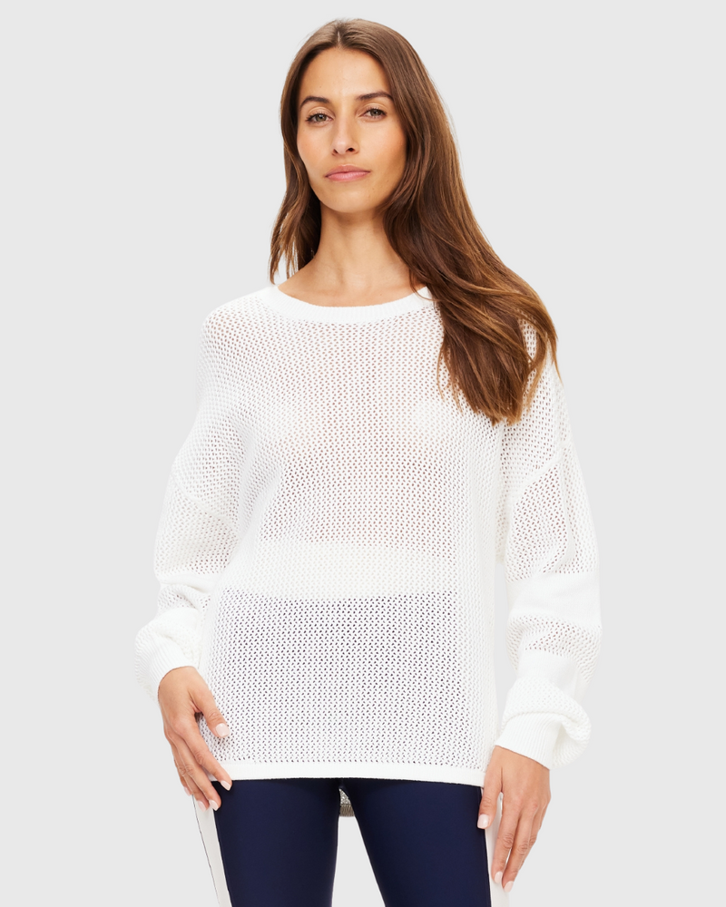 Fenway Sebastian Knit Crew Creme