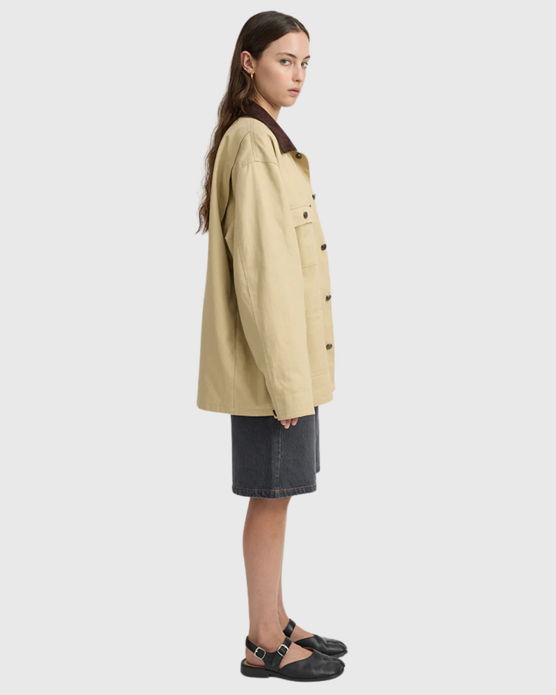 Louis Barn Jacket Cream