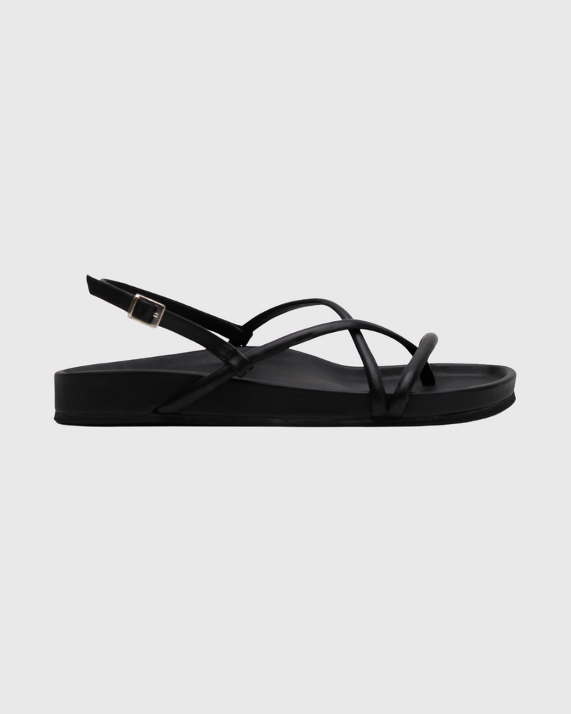 Tube Sandal Black