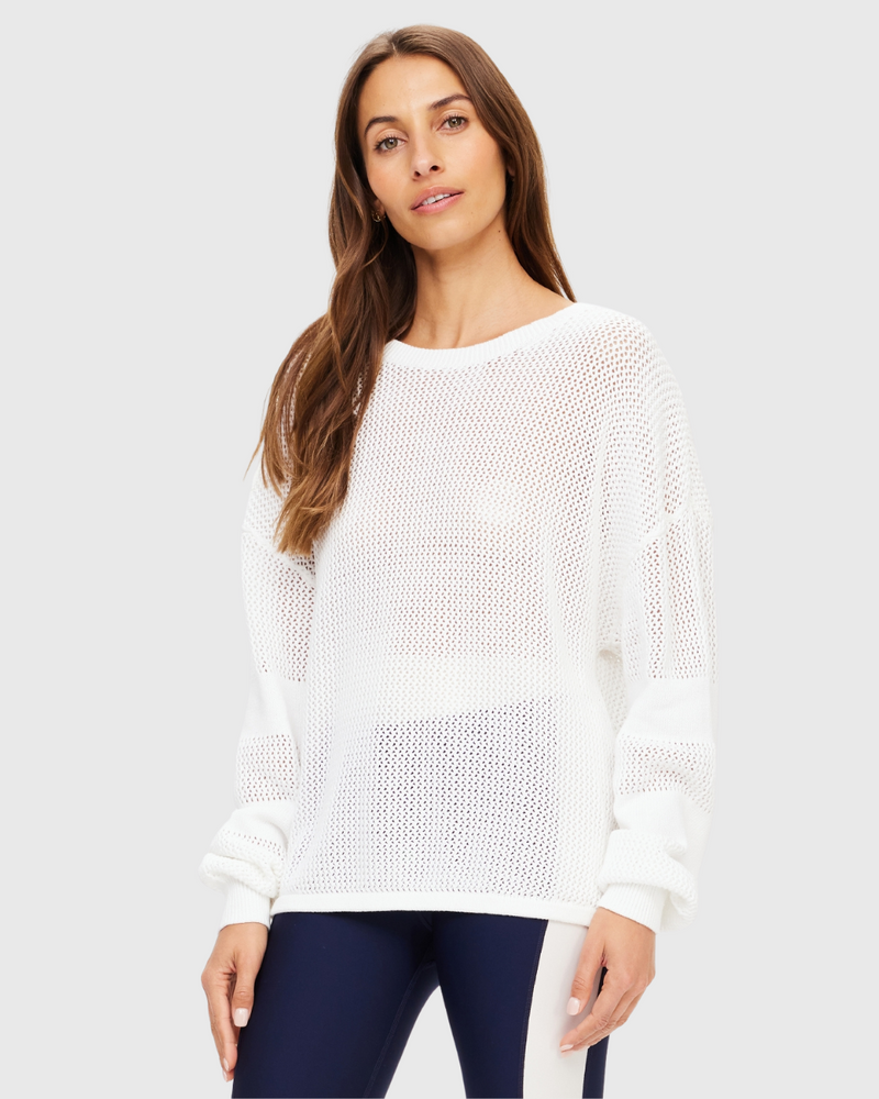 Fenway Sebastian Knit Crew Creme