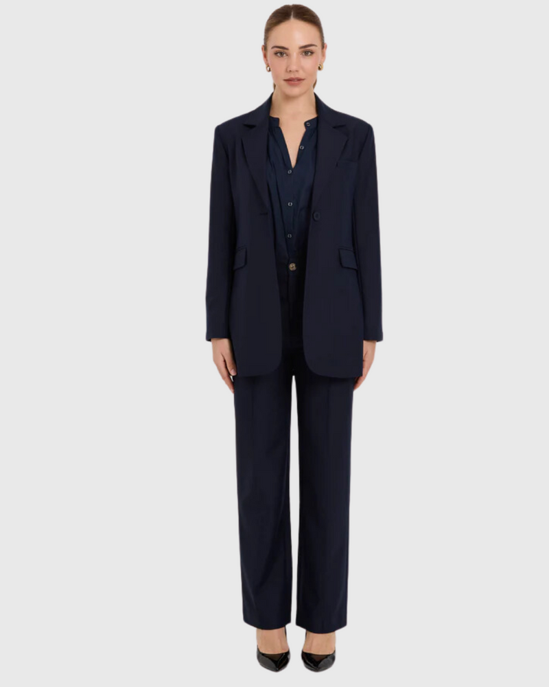 Base Pant Navy Suiting