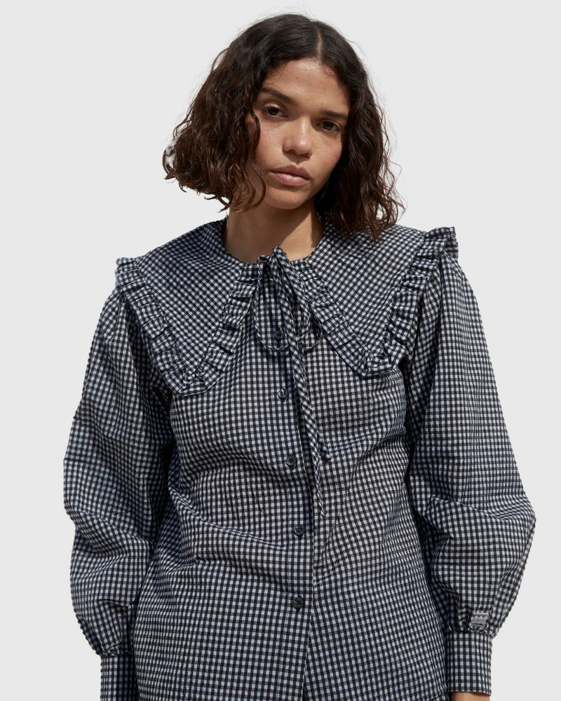 Maja Shirt Blue Gingham