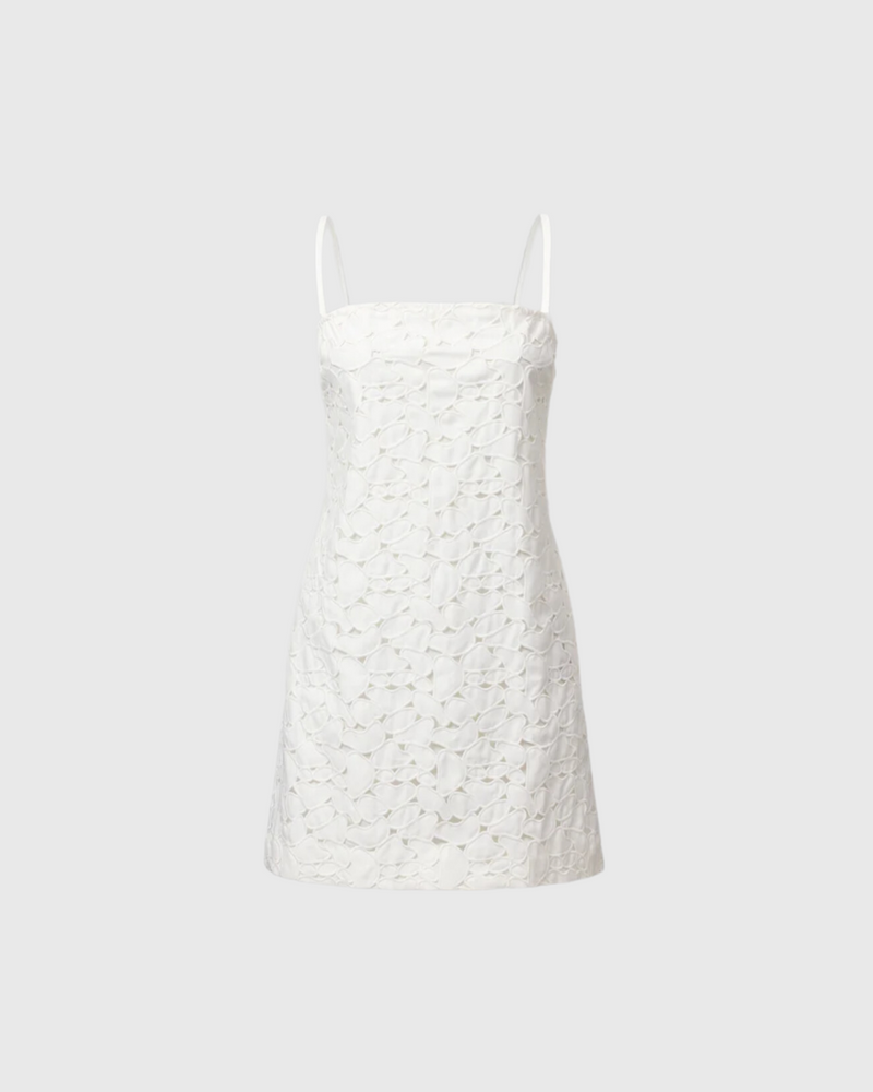 Bloomberg Dress Ivory