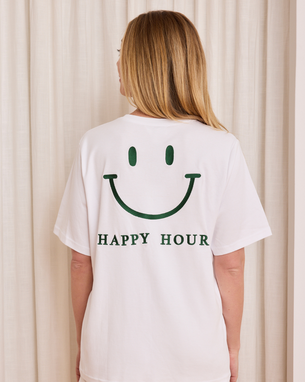 Happy Hour Tee Green