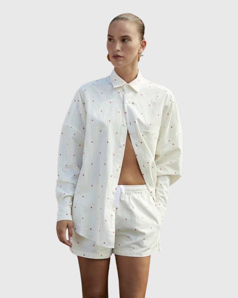 Leona Shirt White