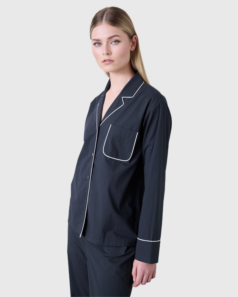 Arabella LS PJ Shirt Navy