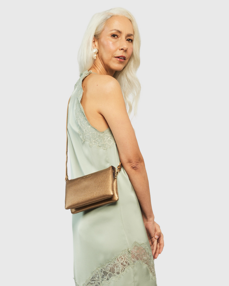 Tilly Crossbody Brushed Bronze