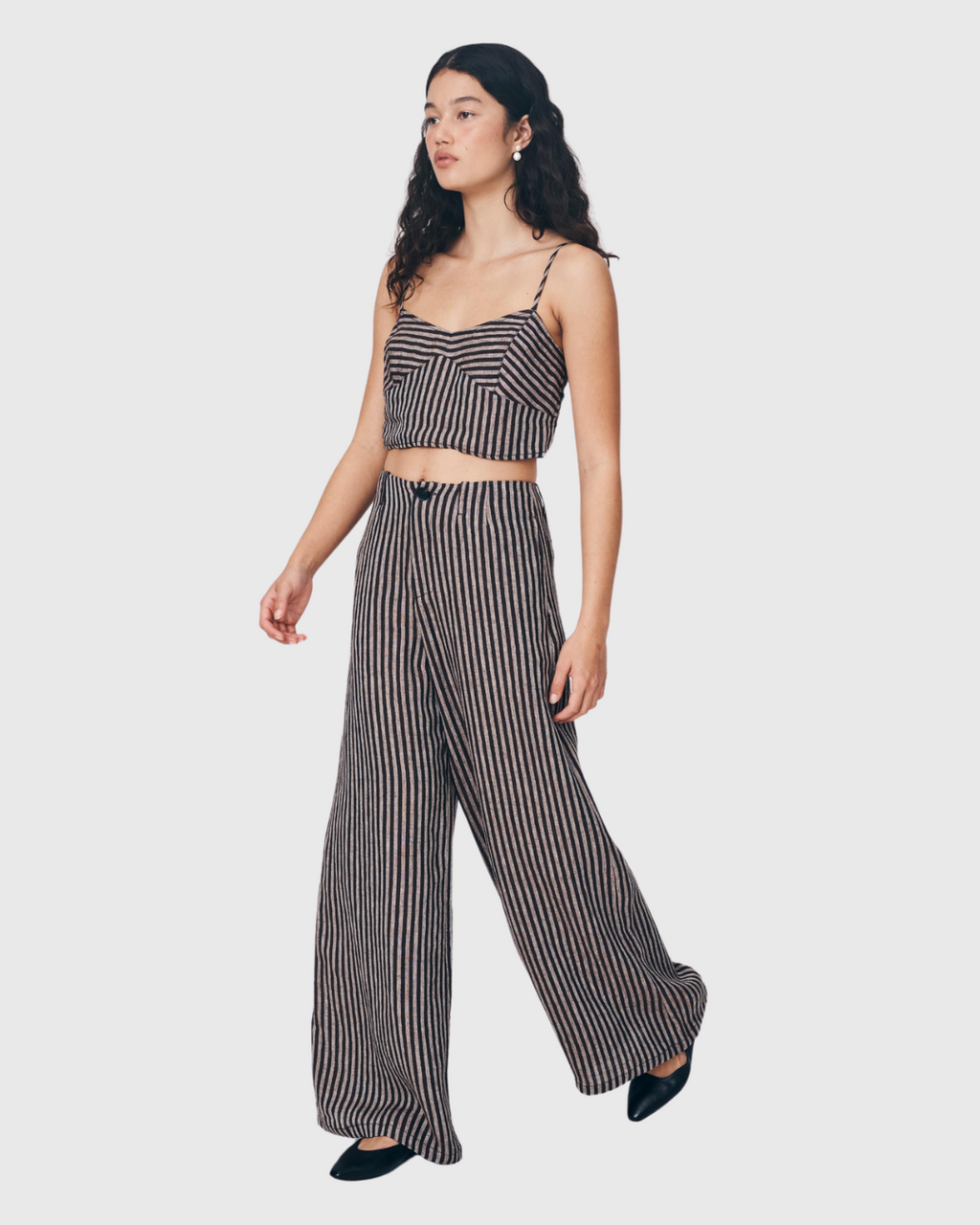 Carlotta Linen Wide Pants