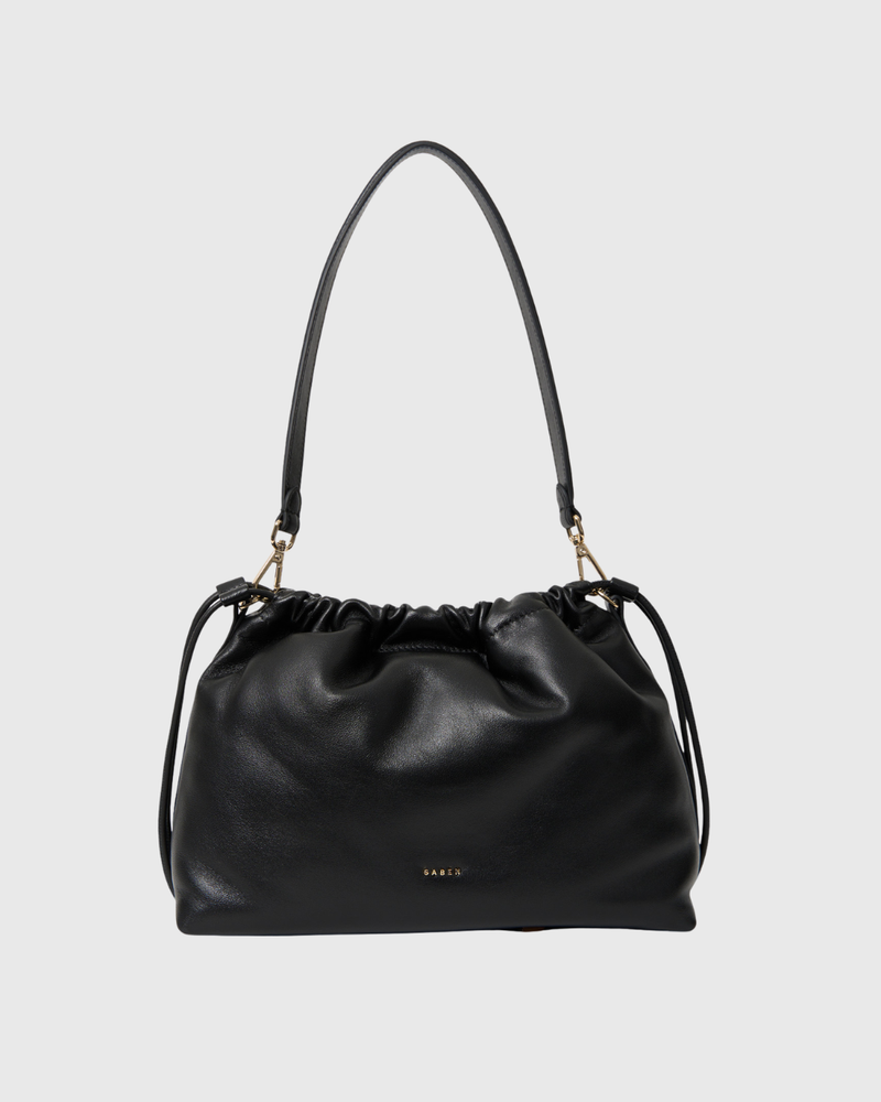 Ellis Shoulder Bag Black Softie