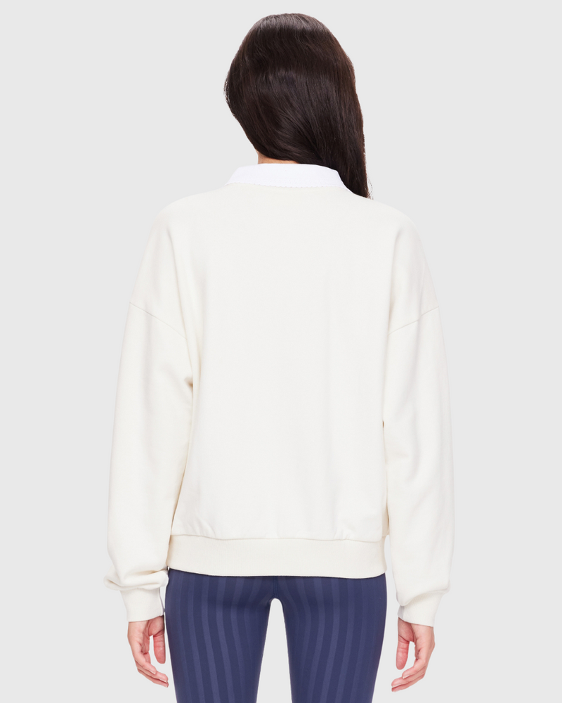 Pascal Collared Crew Creme