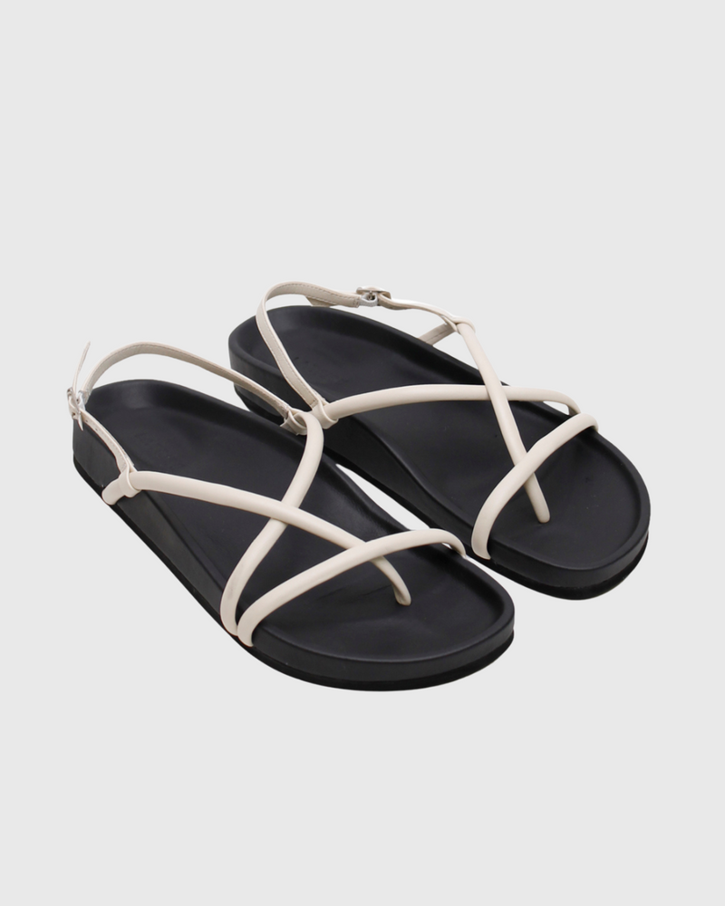 Tube Sandal Tofu/Black