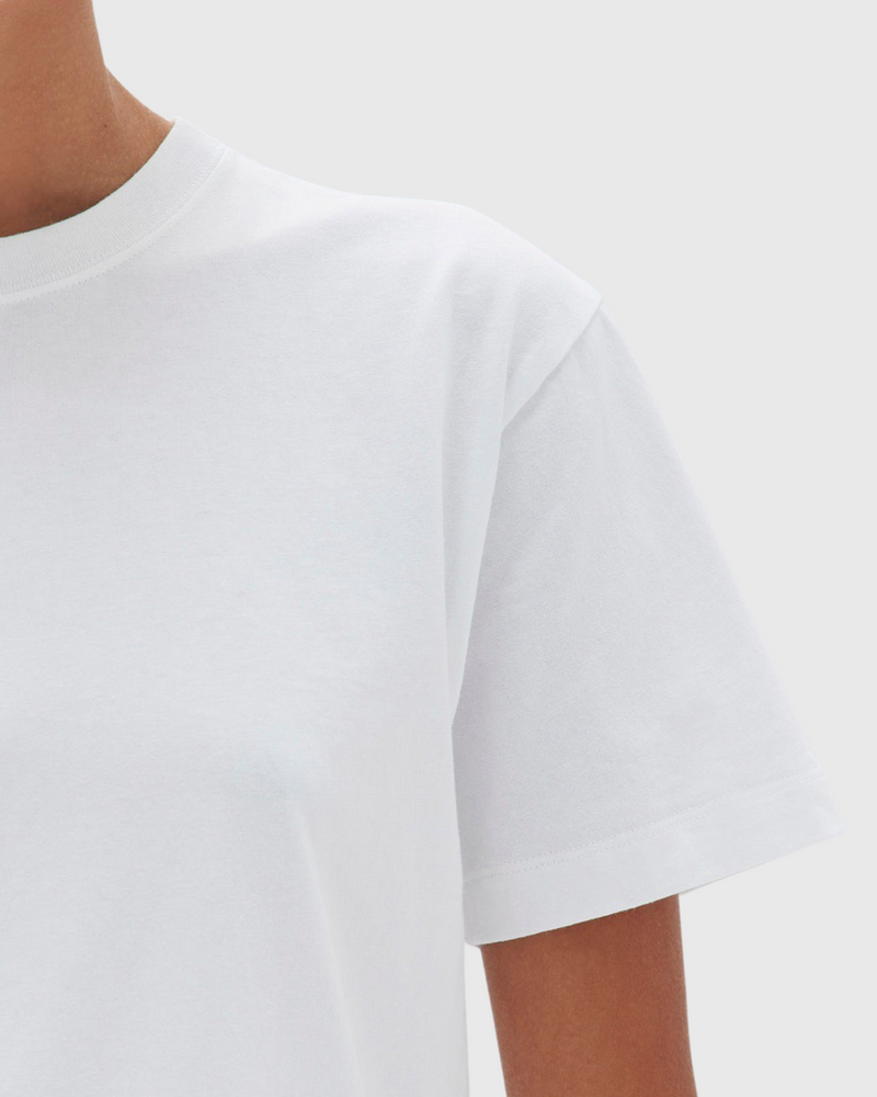 Organic Base Tee White