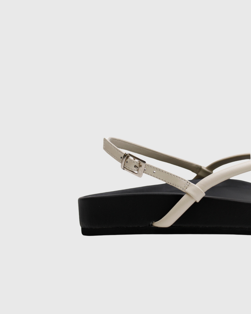 Tube Sandal Tofu/Black