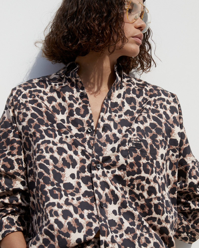 Rachel Shirt Leopard