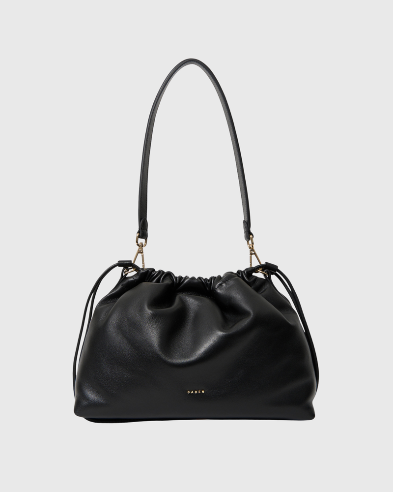 Ellis Shoulder Bag Black Softie