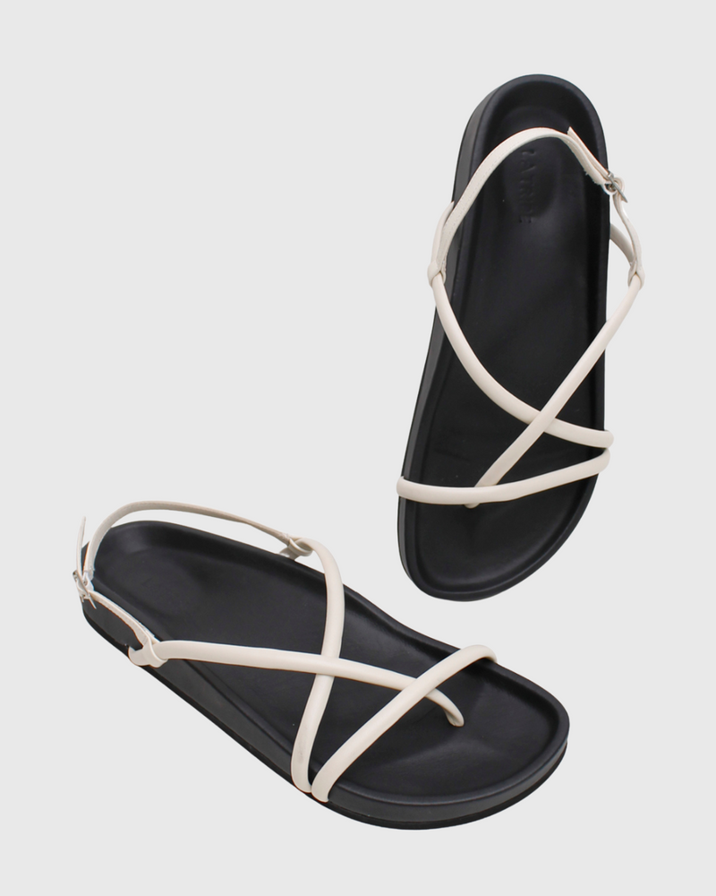 Tube Sandal Tofu/Black