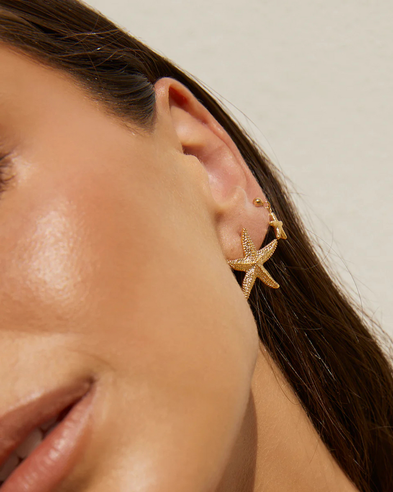 Mini Siesta Earrings Gold