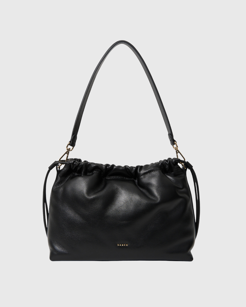 Ellis Shoulder Bag Black Softie