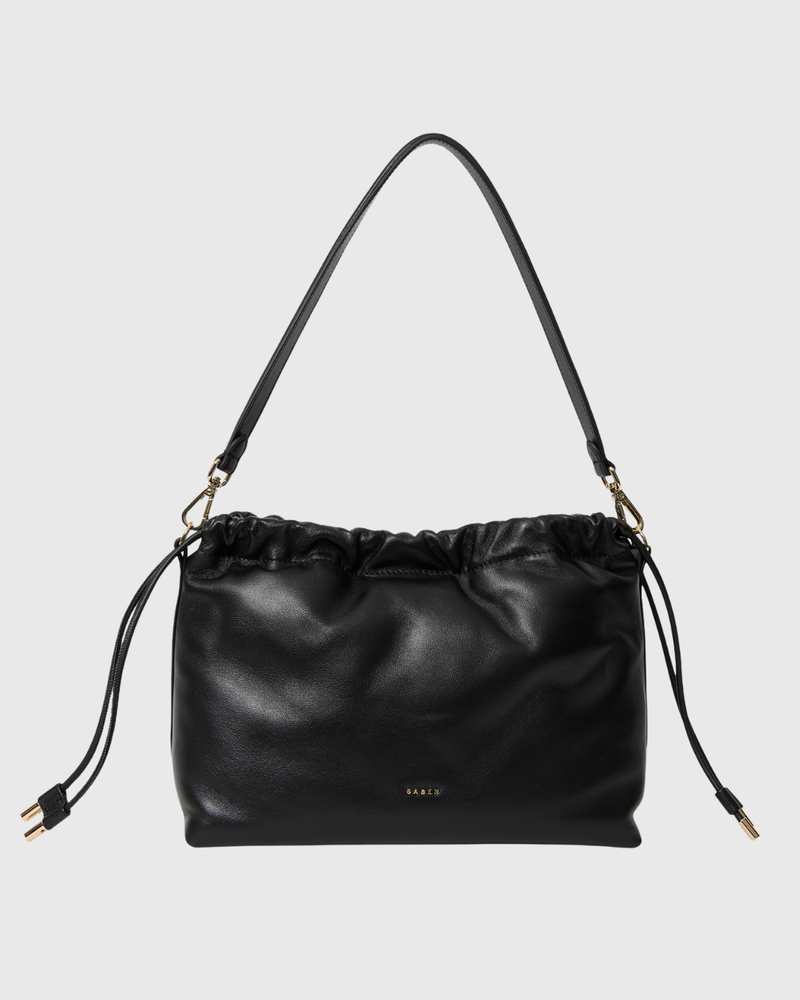 Ellis Shoulder Bag Black Softie