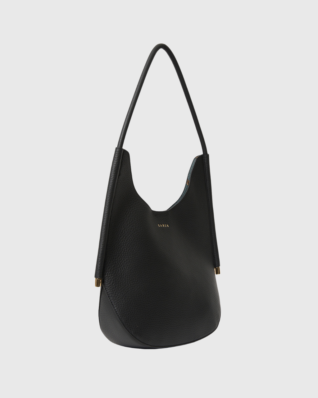 Asher Shoulder Bag Black + Bronze