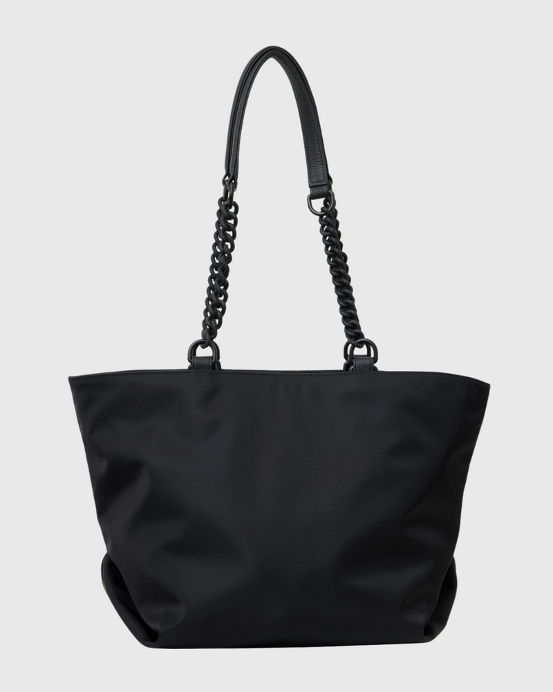 Paris Tote Black Recycled Nylon