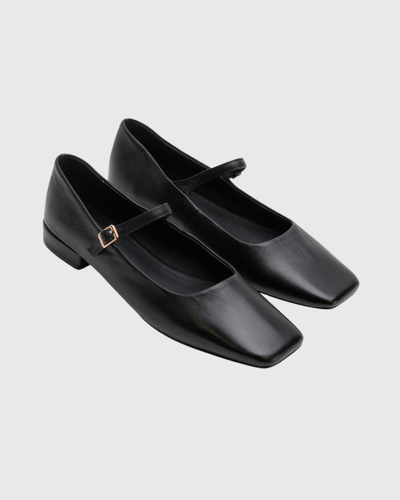 Madi Ballet Flat Black