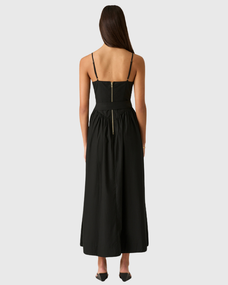 Quinn Midi Dress Black