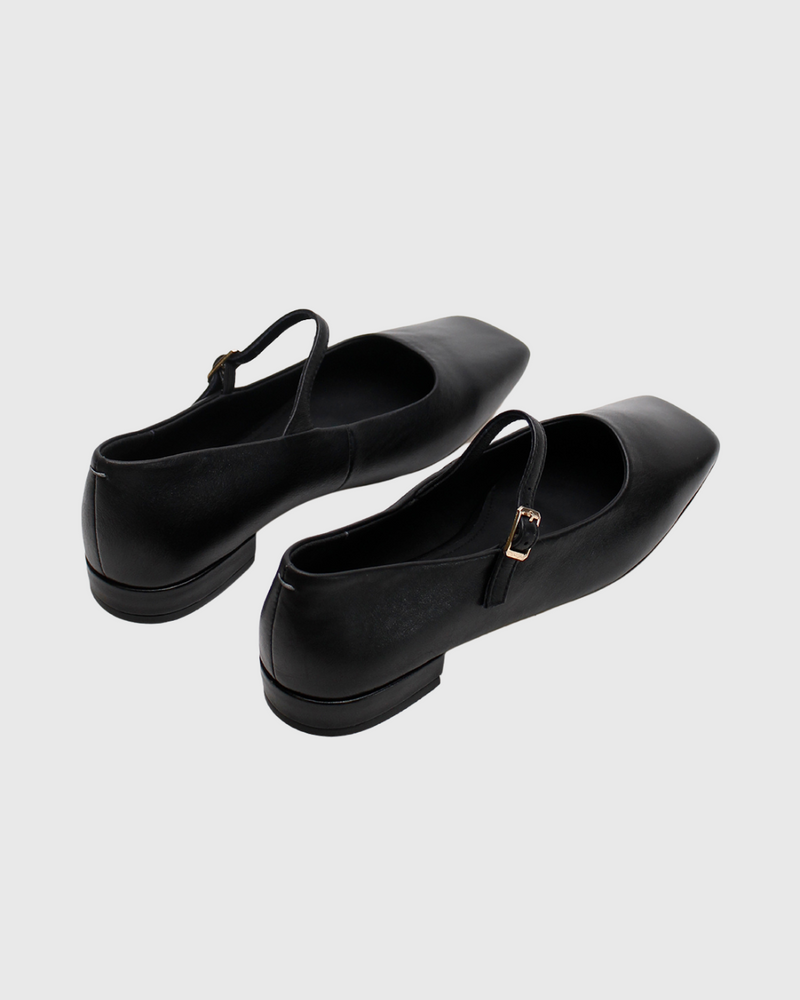 Madi Ballet Flat Black