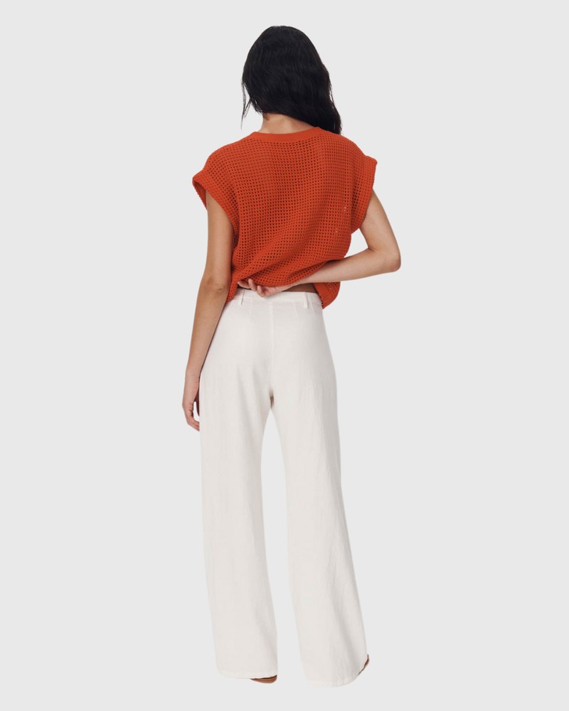 Paige Linen Pants Bone