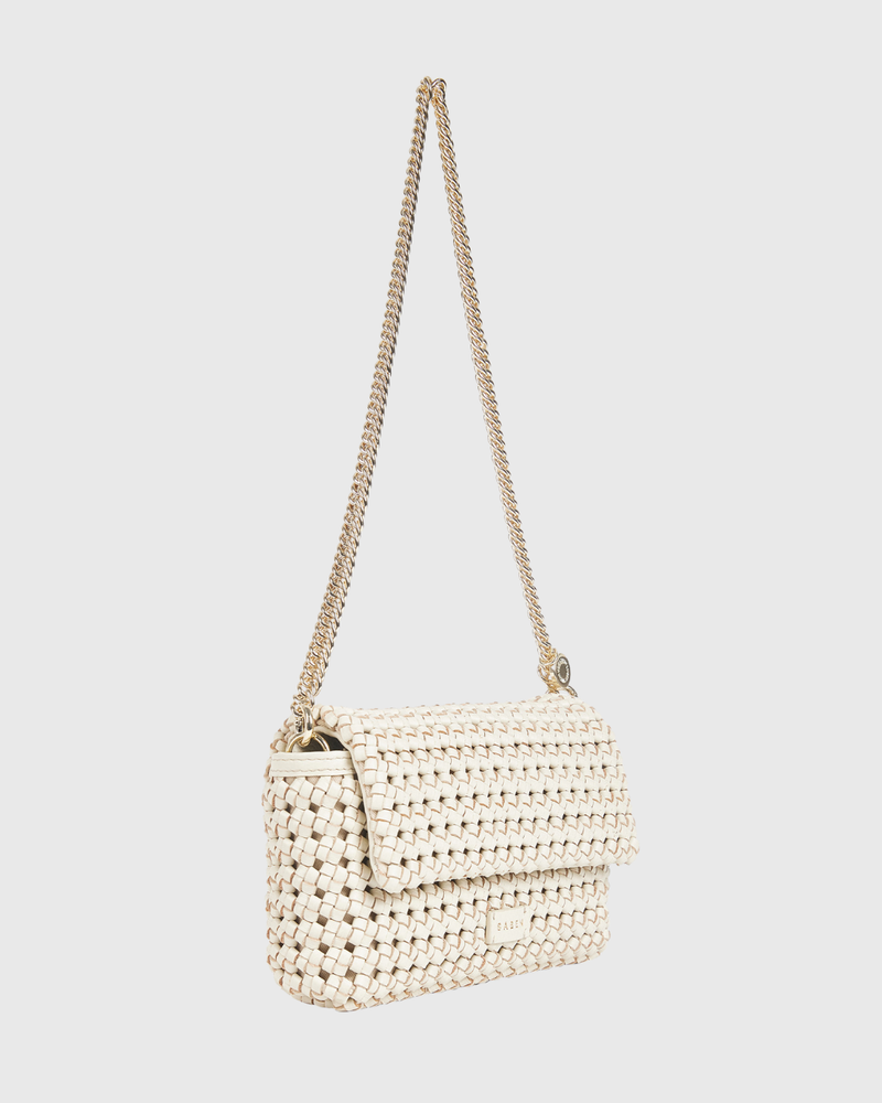 Milla Shoulder Bag Sand Fine Braid