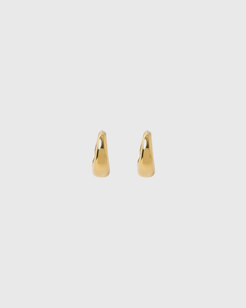 Max Earrings Gold Midi