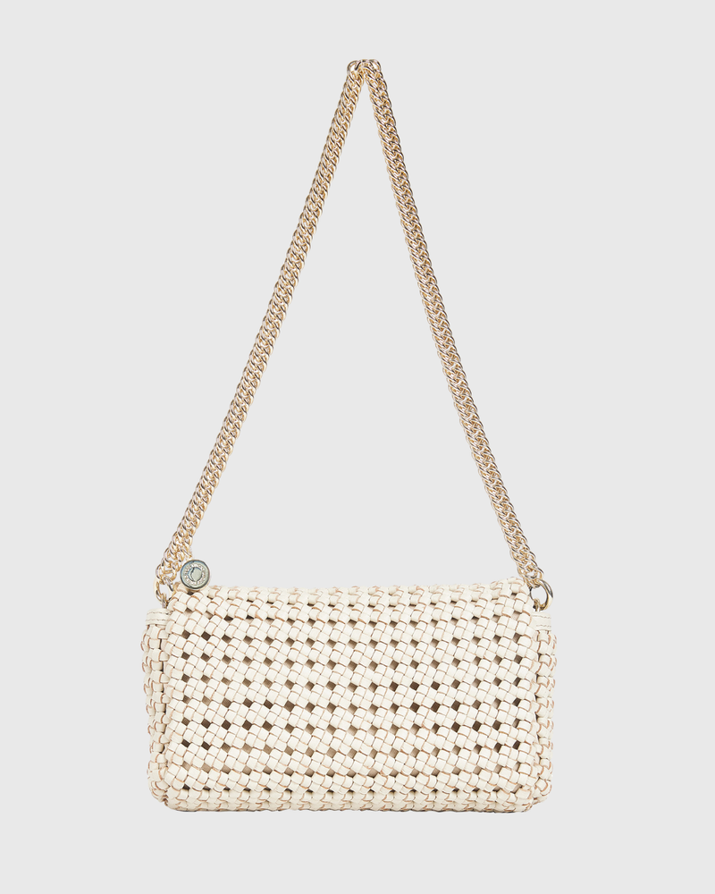 Milla Shoulder Bag Sand Fine Braid