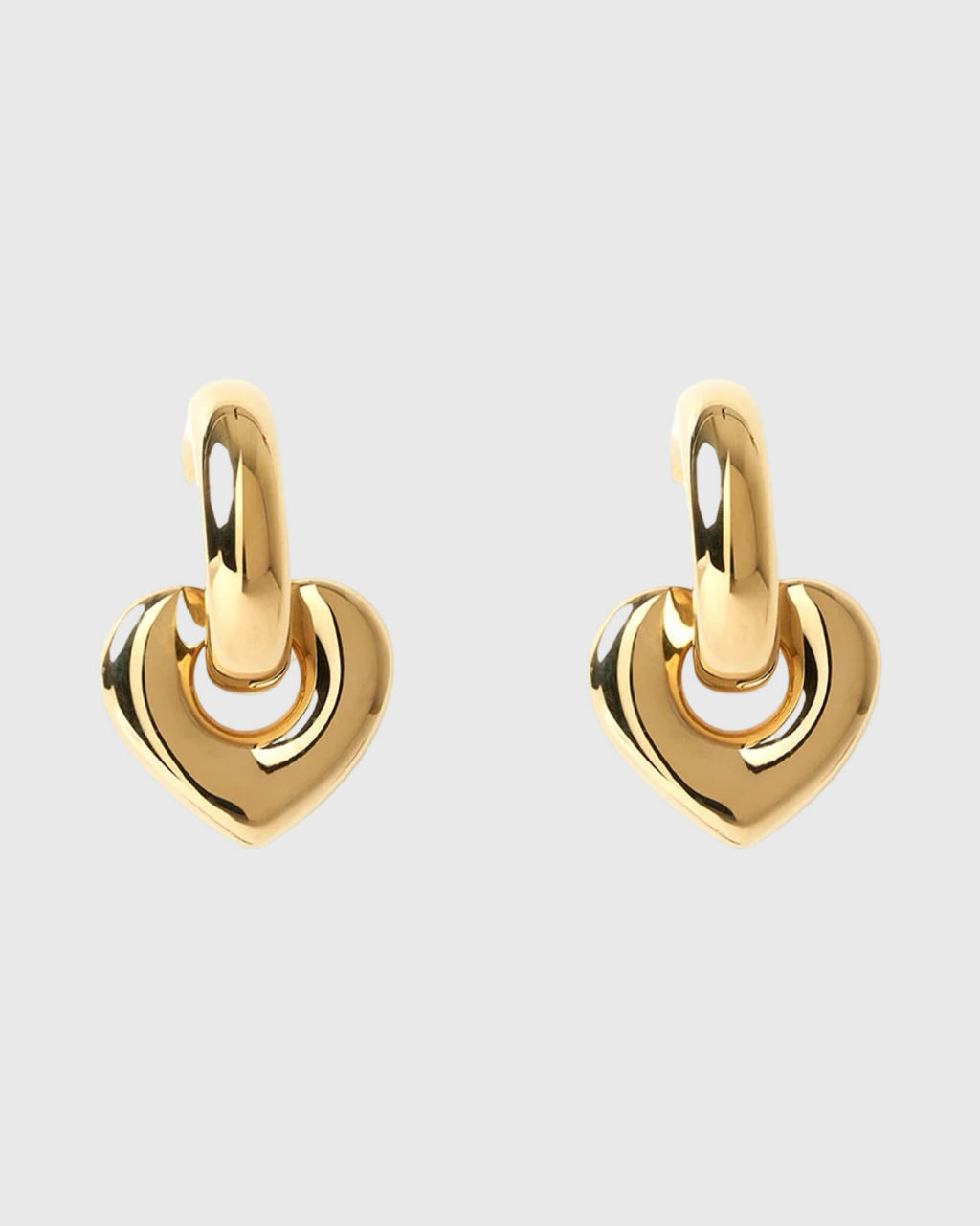 Te Amo Earrings Gold