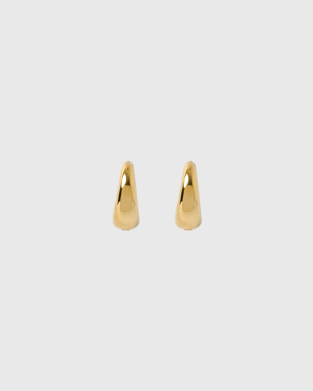 Max Earrings Gold Maxi