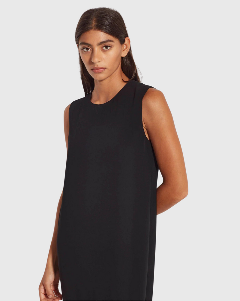 Cecilia Dress (Luxe Suiting) Black