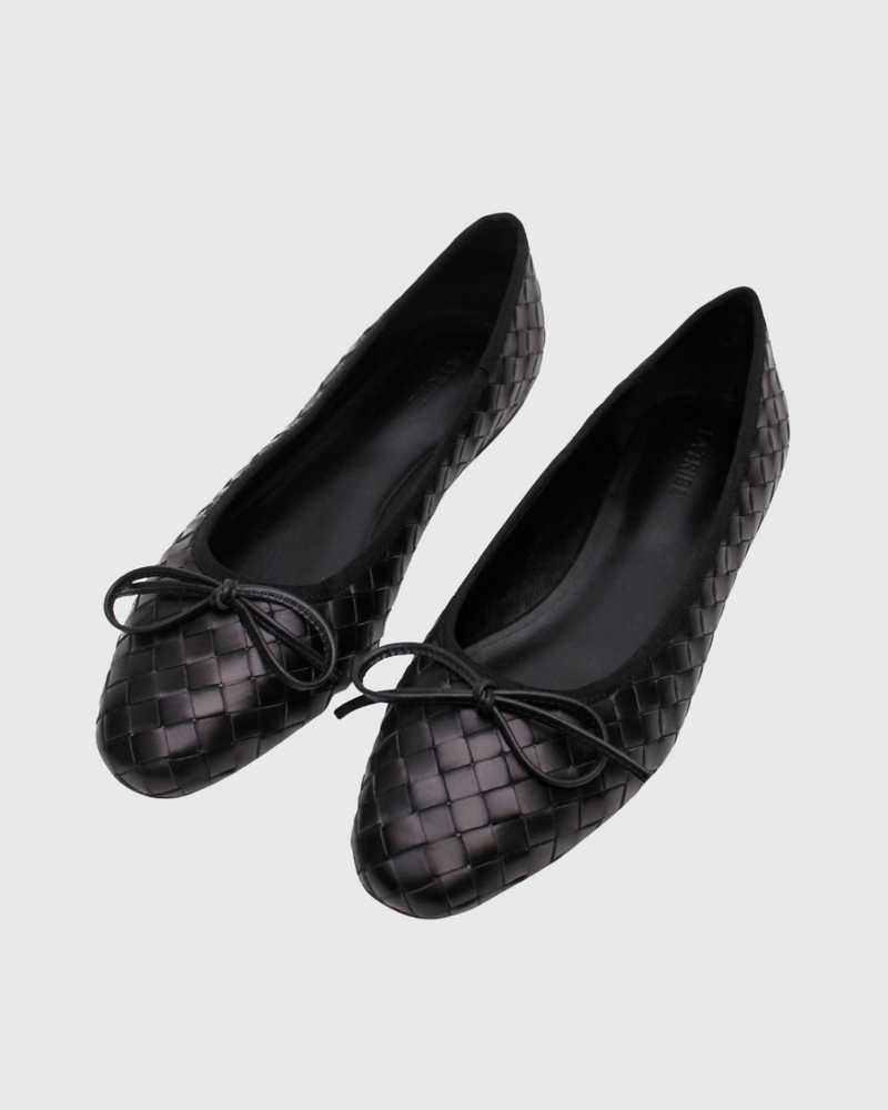 Kitty Ballet Flat Black